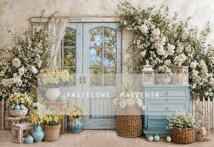 Tło fotograficzne materiałowe z kategorii Wiosna, Kadr 290x200 cm