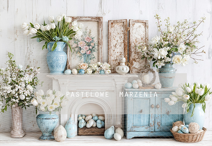 Tło fotograficzne materiałowe z kategorii Wiosna, Kadr 290x200 cm