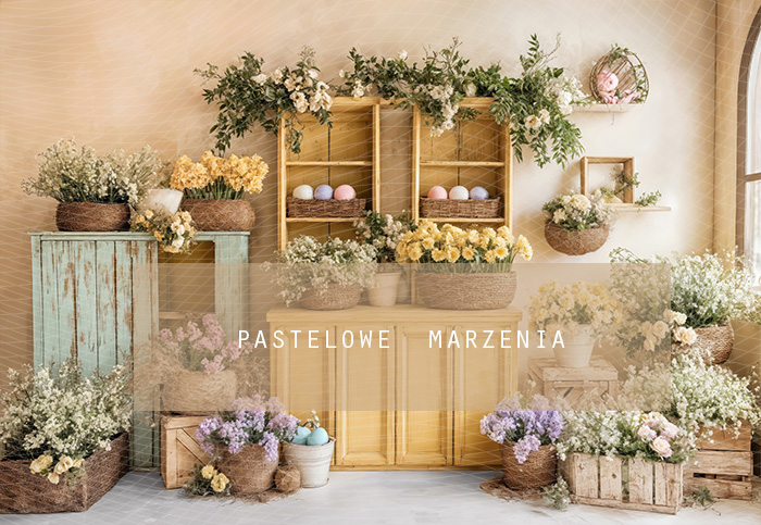 Tło fotograficzne materiałowe z kategorii Wiosna, Kadr 290x200 cm