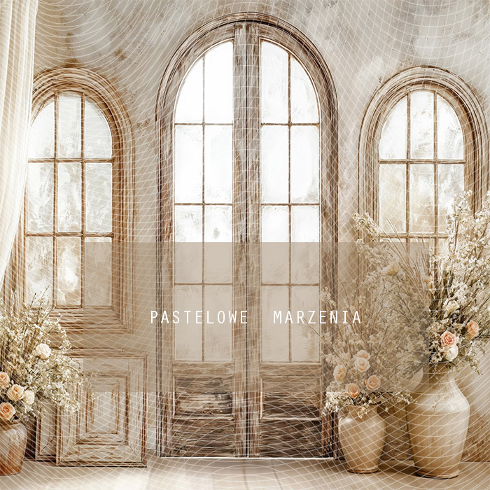 Fabric photographic background from the Spring category, Frame 250x250 cm