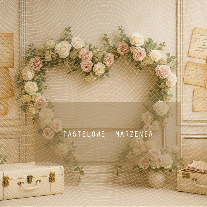 Fabric photographic background from the Spring category, Frame 250x250 cm