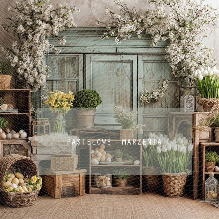 Fabric photographic background from the Spring category, Frame 250x250 cm