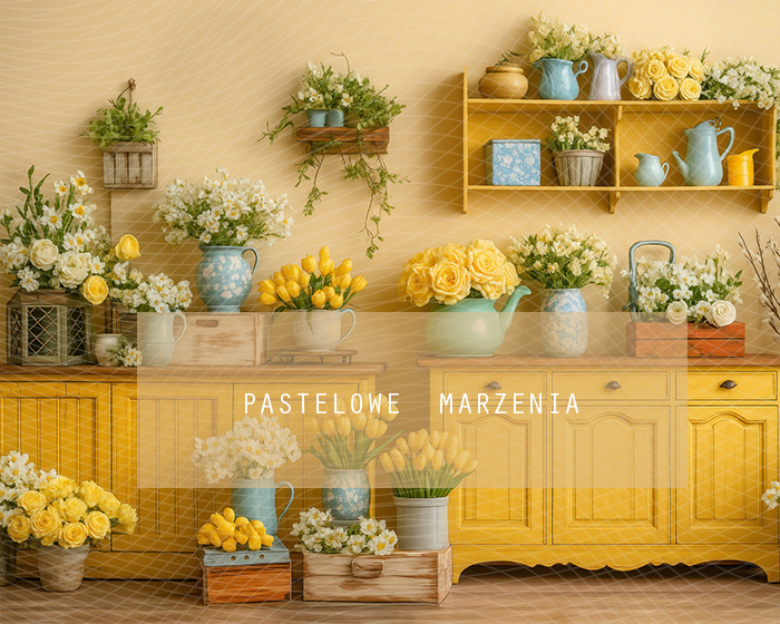 Fabric photographic background from the Spring category, Frame 250x200 cm