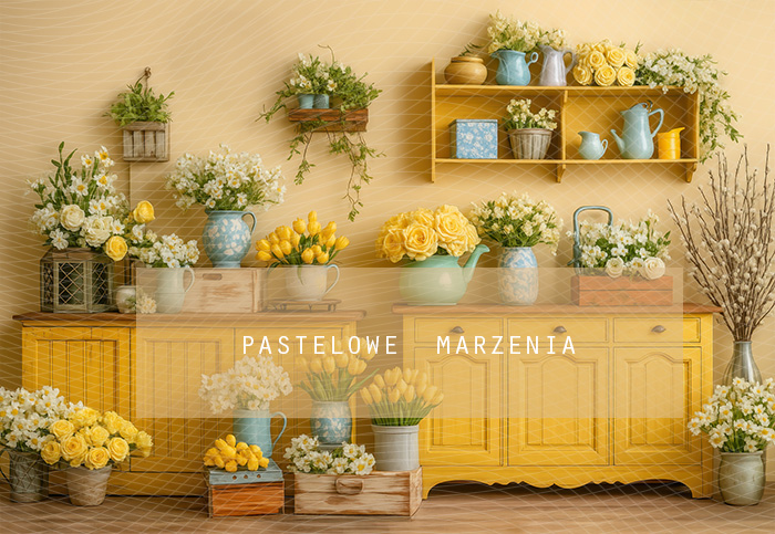 Fabric photographic background from the Spring category, Frame 290x200 cm