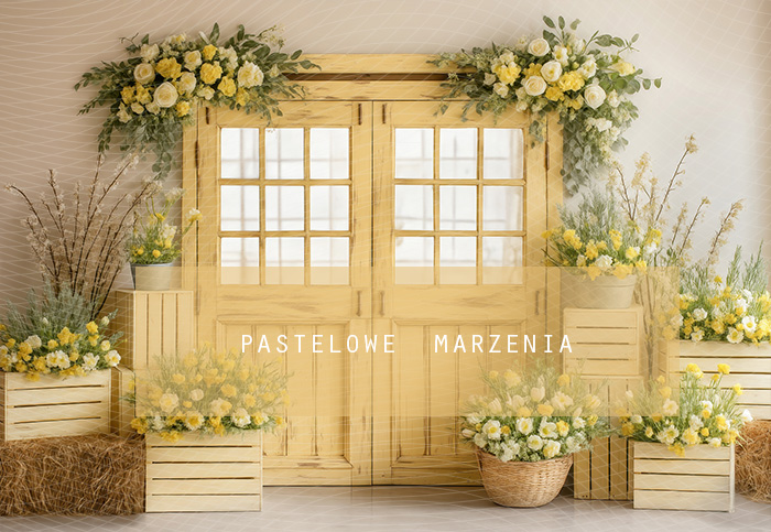 Fabric photographic background from the Spring category, Frame 290x200 cm