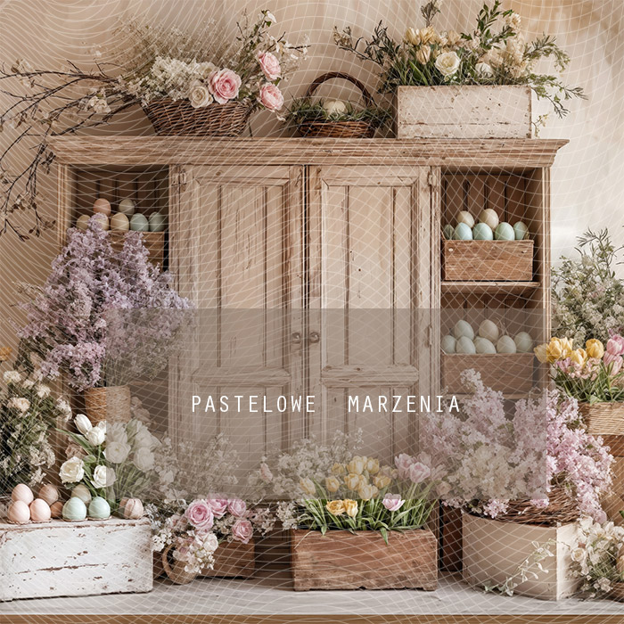 Fabric photographic background from the Spring category, Frame 250x250 cm