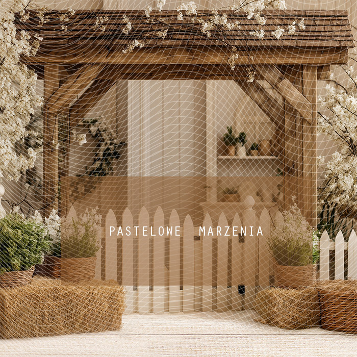 Fabric photographic background from the Spring category, Frame 250x250 cm