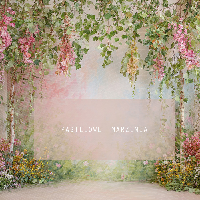 Fabric photographic background from the Spring category, Frame 250x250 cm