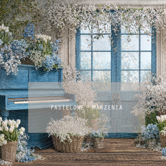 Tło fotograficzne materiałowe z kategorii Wiosna, Kadr 250x250 cm