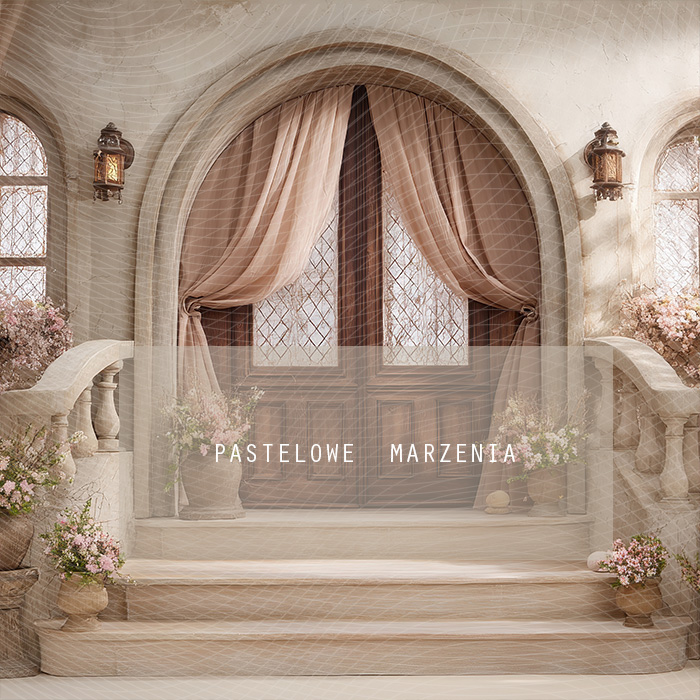 Fabric photographic background from the Spring category, Frame 250x250 cm