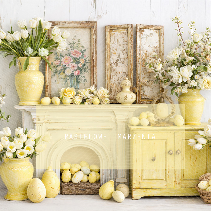 Fabric photographic background from the Spring category, Frame 250x250 cm