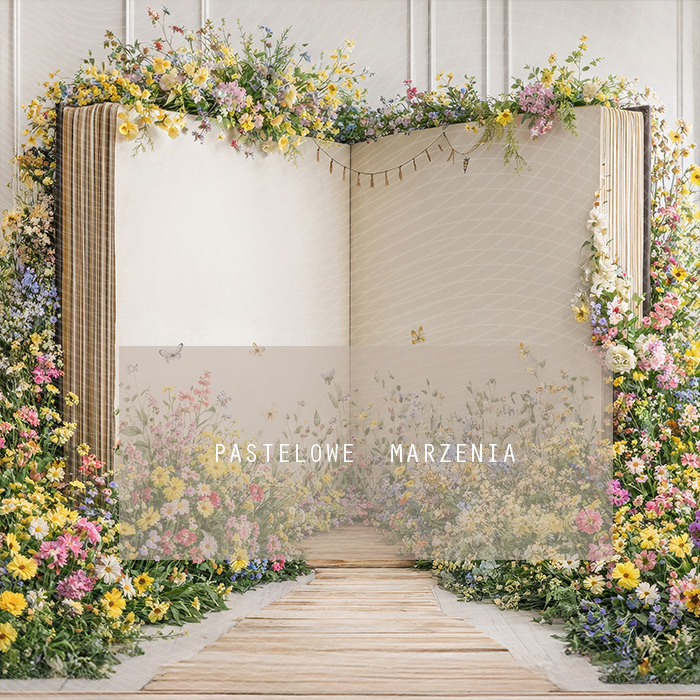 Tło fotograficzne materiałowe z kategorii Wiosna, Kadr 250x250 cm