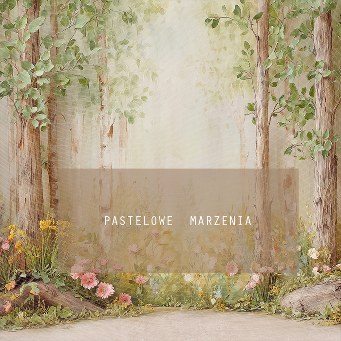 Fabric photographic background from the Spring category, Frame 250x250 cm