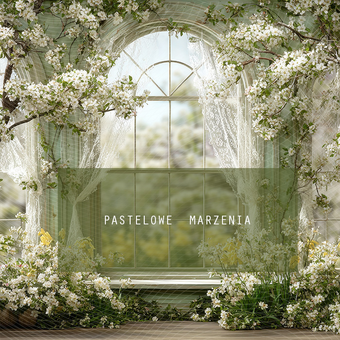 Tło fotograficzne materiałowe z kategorii Wiosna, Kadr 250x250 cm