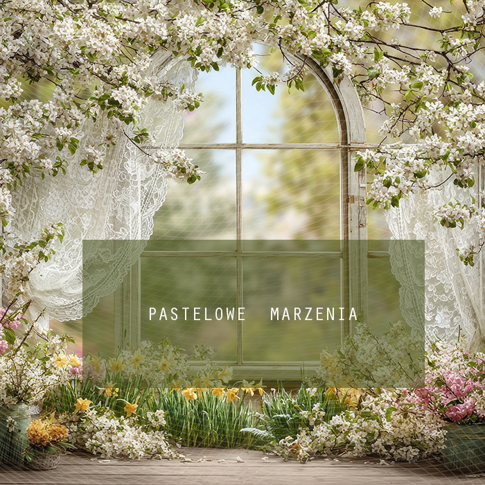 Tło fotograficzne materiałowe z kategorii Wiosna, Kadr 250x250 cm