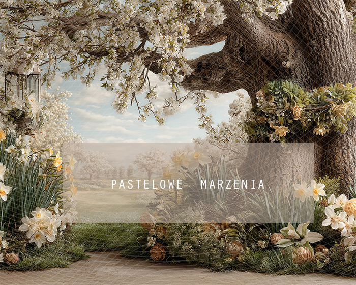 Tło fotograficzne materiałowe z kategorii Wiosna, Kadr 250x200 cm