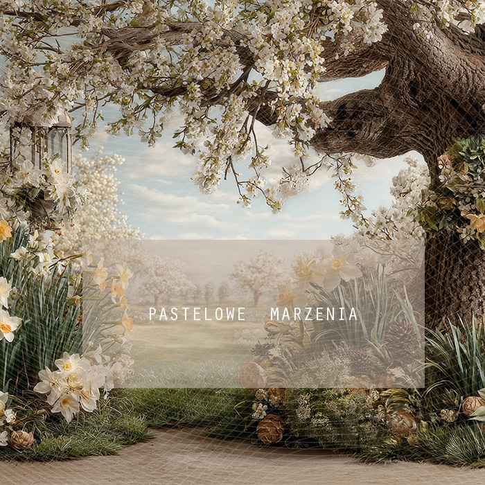 Tło fotograficzne materiałowe z kategorii Wiosna, Kadr 250x250 cm