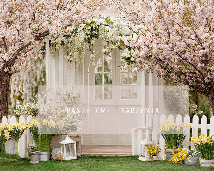 Fabric photographic background from the Spring category, Frame 250x200 cm