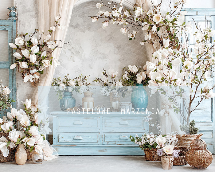 Fabric photographic background from the Spring category, Frame 250x200 cm