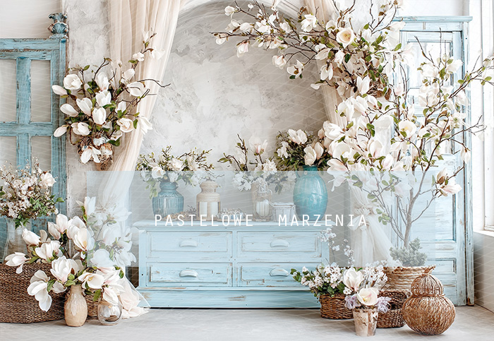 Fabric photographic background from the Spring category, Frame 290x200 cm