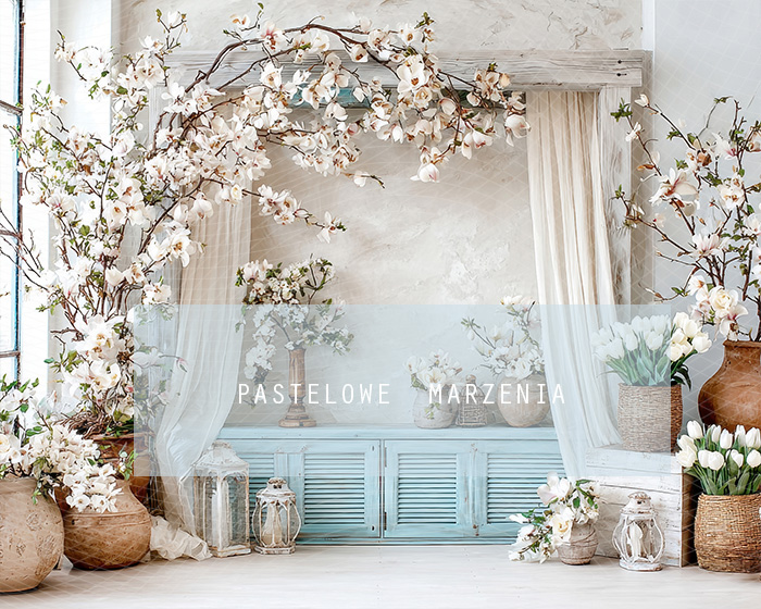 Fabric photographic background from the Spring category, Frame 250x200 cm