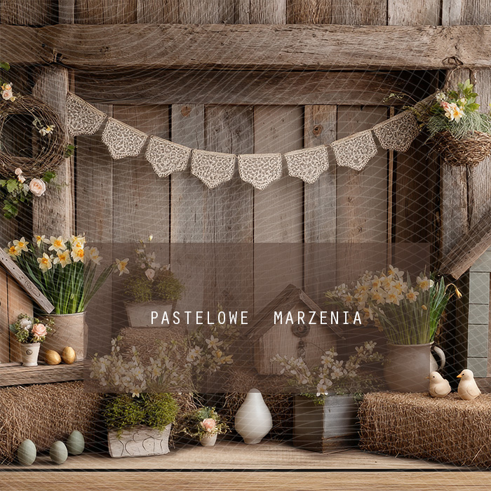 Fabric photographic background from the Spring category, Frame 250x250 cm