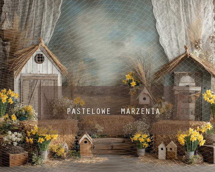 Fabric photographic background from the Spring category, Frame 250x200 cm