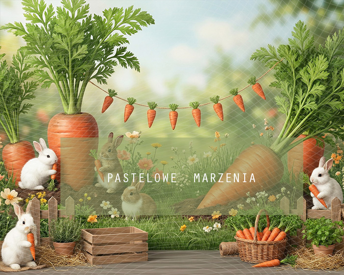 Tło fotograficzne materiałowe z kategorii Wiosna, Kadr 250x200 cm