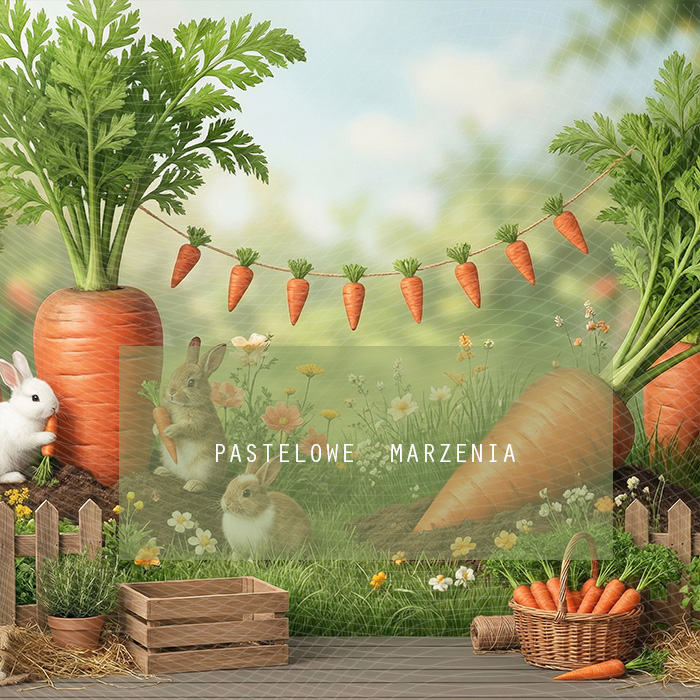 Tło fotograficzne materiałowe z kategorii Wiosna, Kadr 250x250 cm