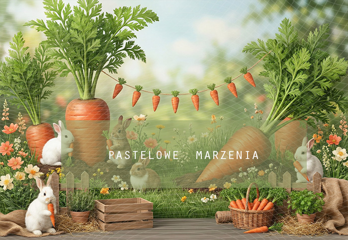 Tło fotograficzne materiałowe z kategorii Wiosna, Kadr 290x200 cm