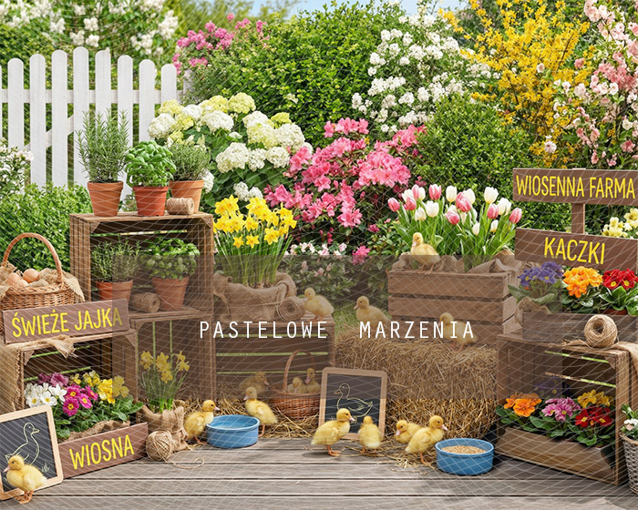 Tło fotograficzne materiałowe z kategorii Wiosna, Kadr 250x200 cm