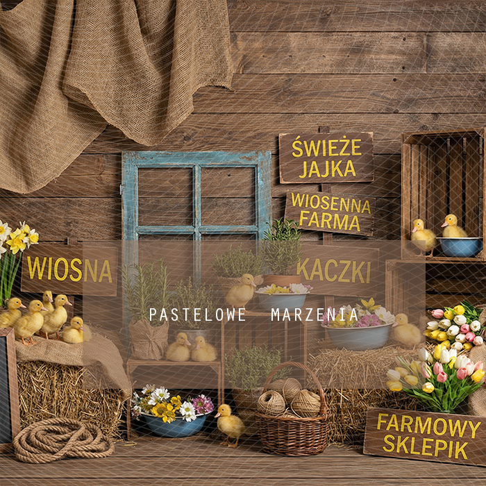 Fabric photographic background from the Spring category, Frame 250x250 cm