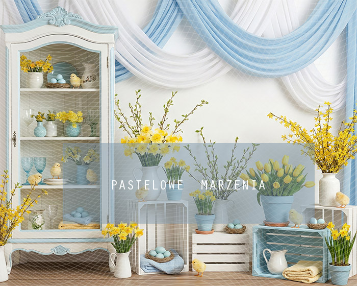 Fabric photographic background from the Spring category, Frame 250x200 cm