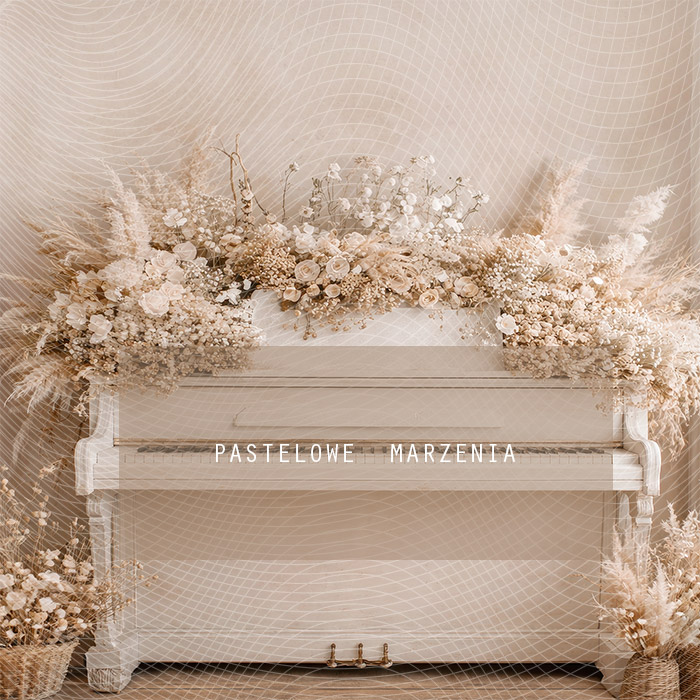 Fabric photographic background from the Spring category, Frame 250x250 cm