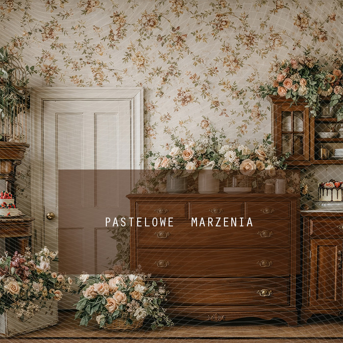 Fabric photographic background from the Spring category, Frame 250x250 cm