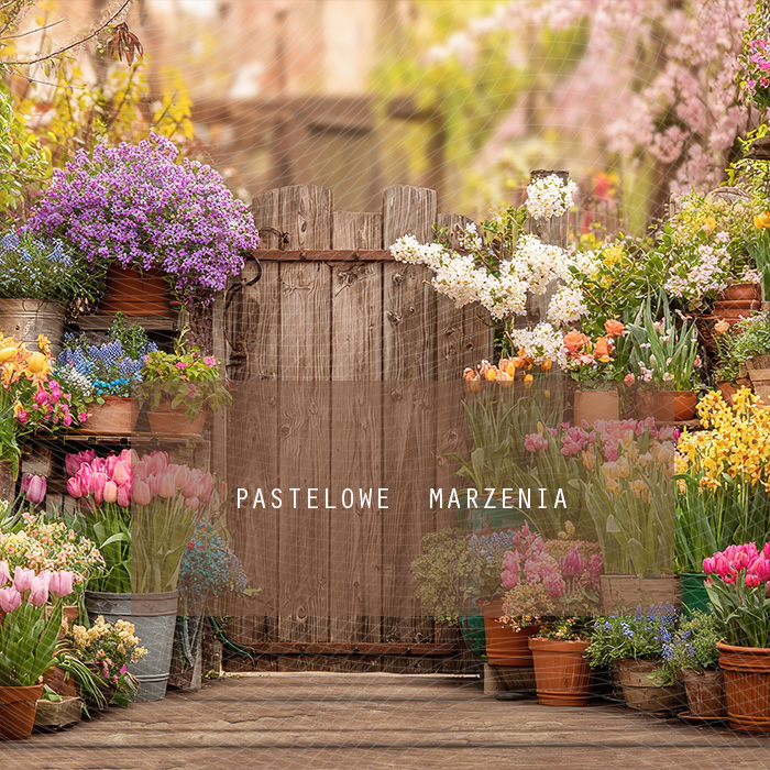 Tło fotograficzne materiałowe z kategorii Wiosna, Kadr 250x250 cm