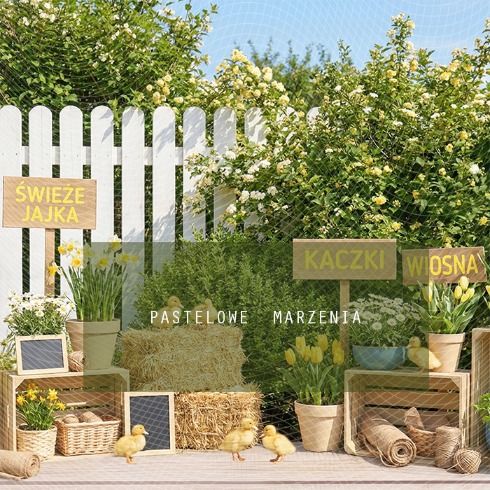 Tło fotograficzne materiałowe z kategorii Wiosna, Kadr 250x250 cm