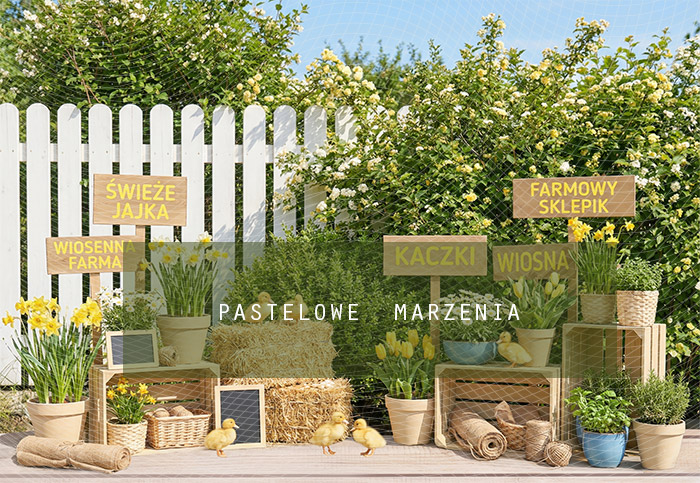 Tło fotograficzne materiałowe z kategorii Wiosna, Kadr 290x200 cm