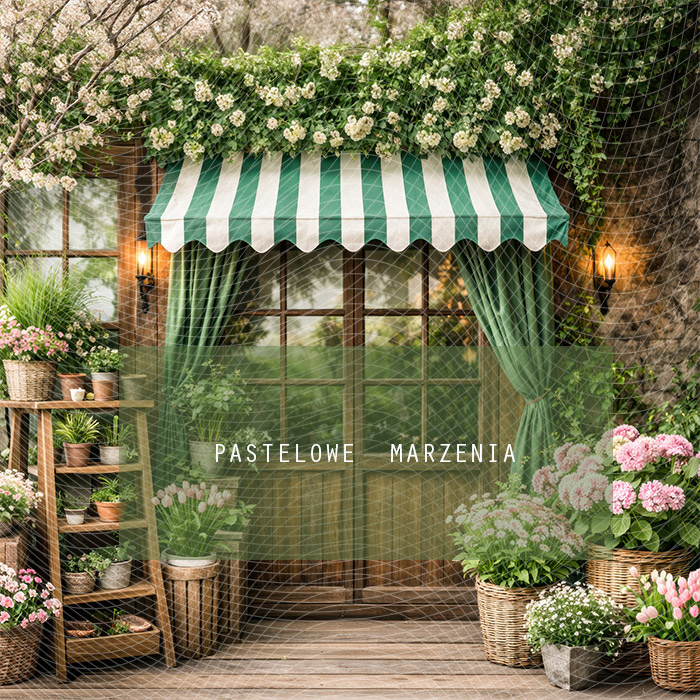 Fabric photographic background from the Spring category, Crop 250x250 cm