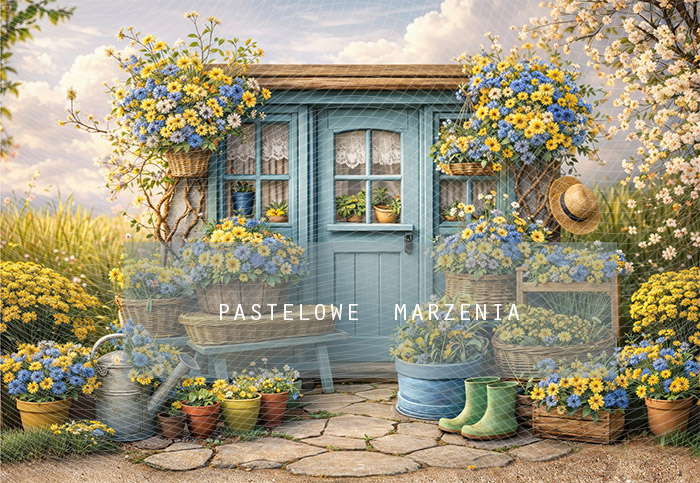 Fabric photographic background from the Spring category, Frame 290x200 cm