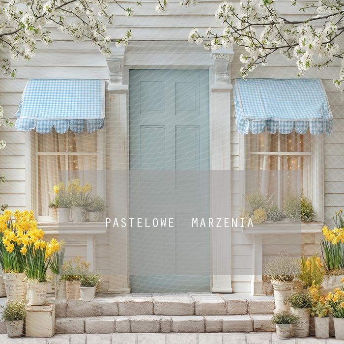 Fabric photographic background from the Spring category, Frame 250x250 cm