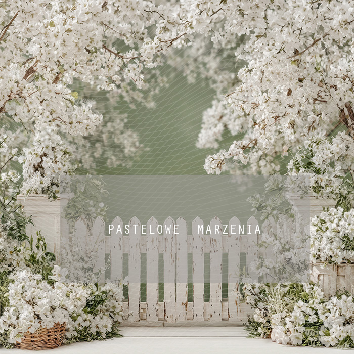 Fabric photographic background from the Spring category, Frame 250x250 cm