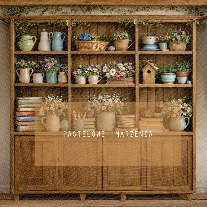 Fabric photographic background from the Spring category, Frame 250x250 cm