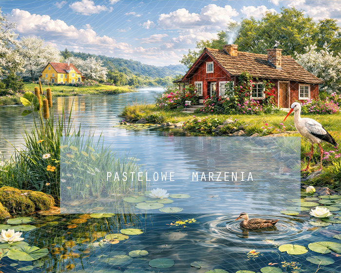 Fabric photographic background from the Spring category, Frame 250x200 cm