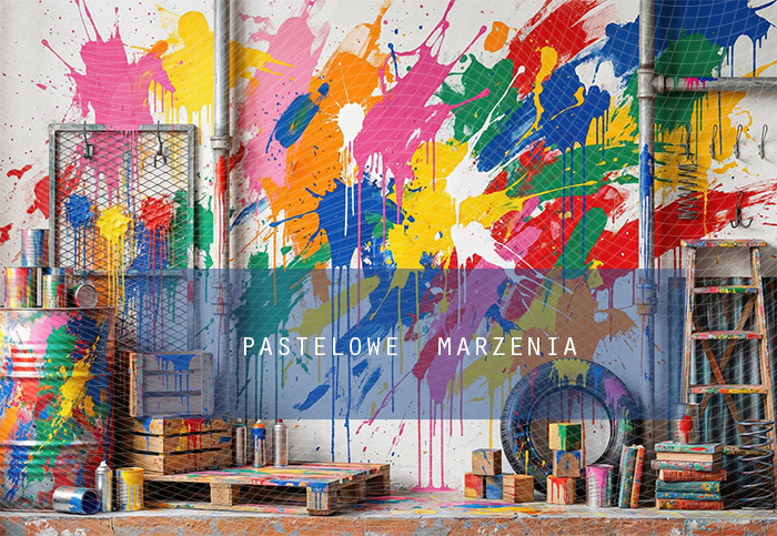 Fabric photographic background from the school category Frame 290x200 cm