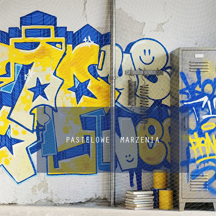 Fabric photographic background from the school category Frame 250x250 cm