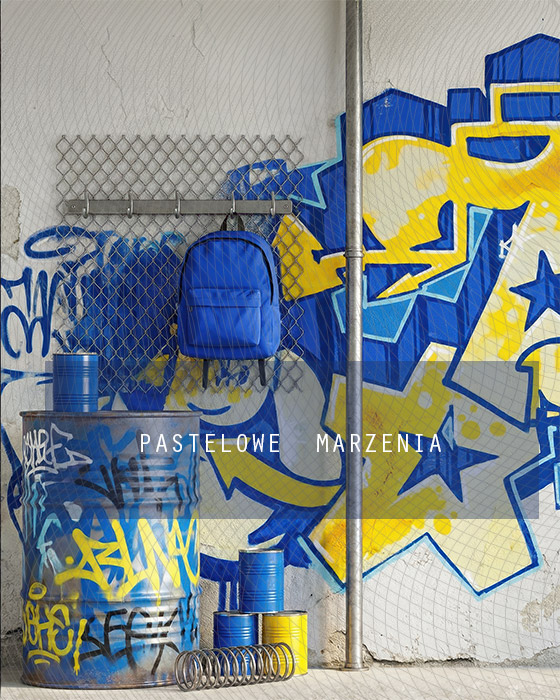 Fabric photographic background from the school category Frame 200x250 cm