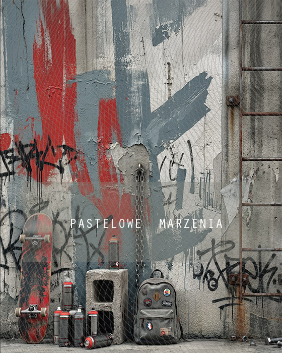 Fabric photographic background from the school category Frame 200x250 cm