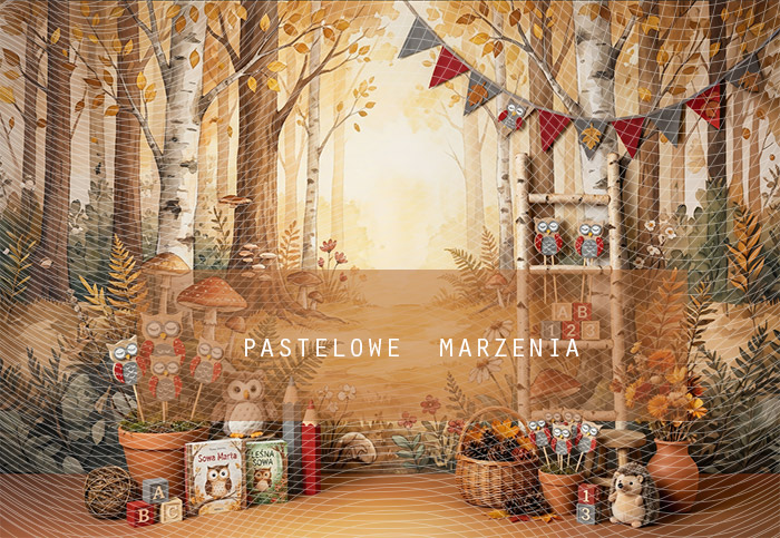 Tło fotograficzne materiałowe z kategorii Do Przedszkola, Kadr 290x200 cm