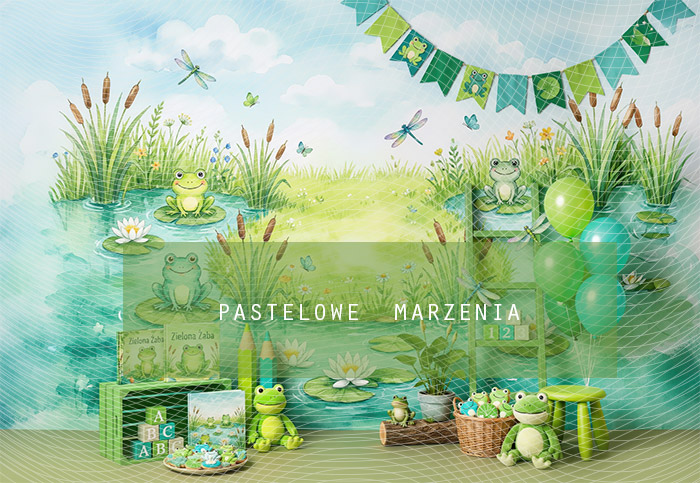 Tło fotograficzne materiałowe z kategorii Do Przedszkola, Kadr 290x200 cm